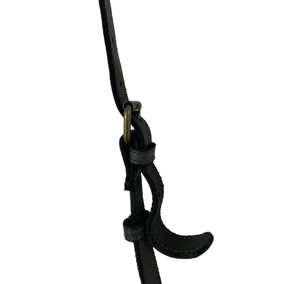 Harbour 2nd Minna Handbag Anchor Collection Forest Green Leather Crossbody NWT - Picture 9 of 13